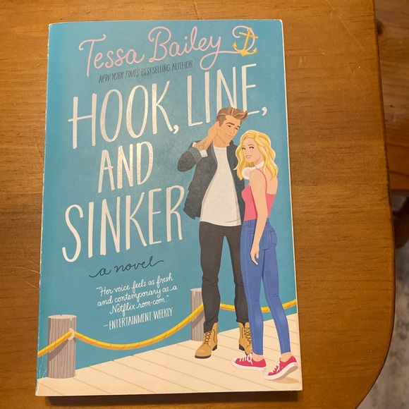 Tessa Bailey “Hook, Line, & Sinker” novel - Picture 1 of 4